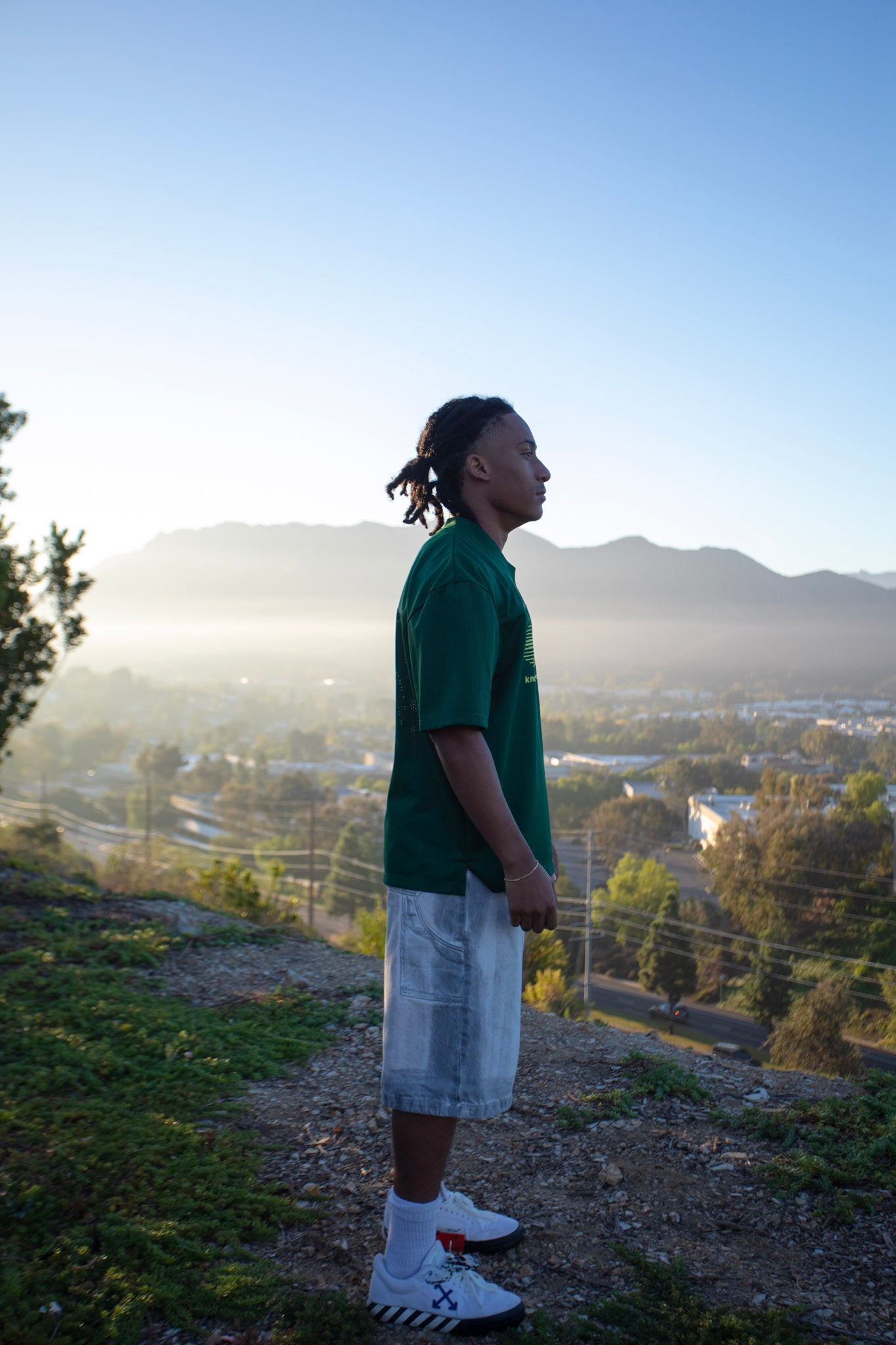 Forest Green Kare Mesh Jeresy