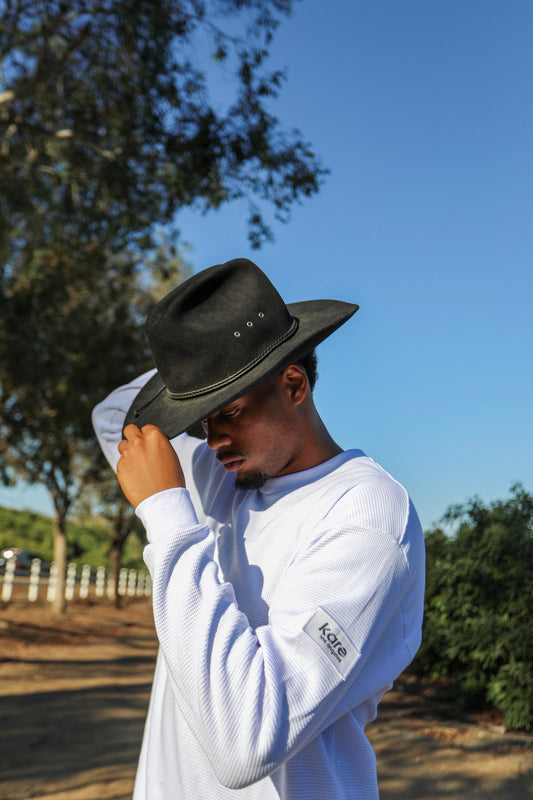 White Essential Thermal Longsleeve