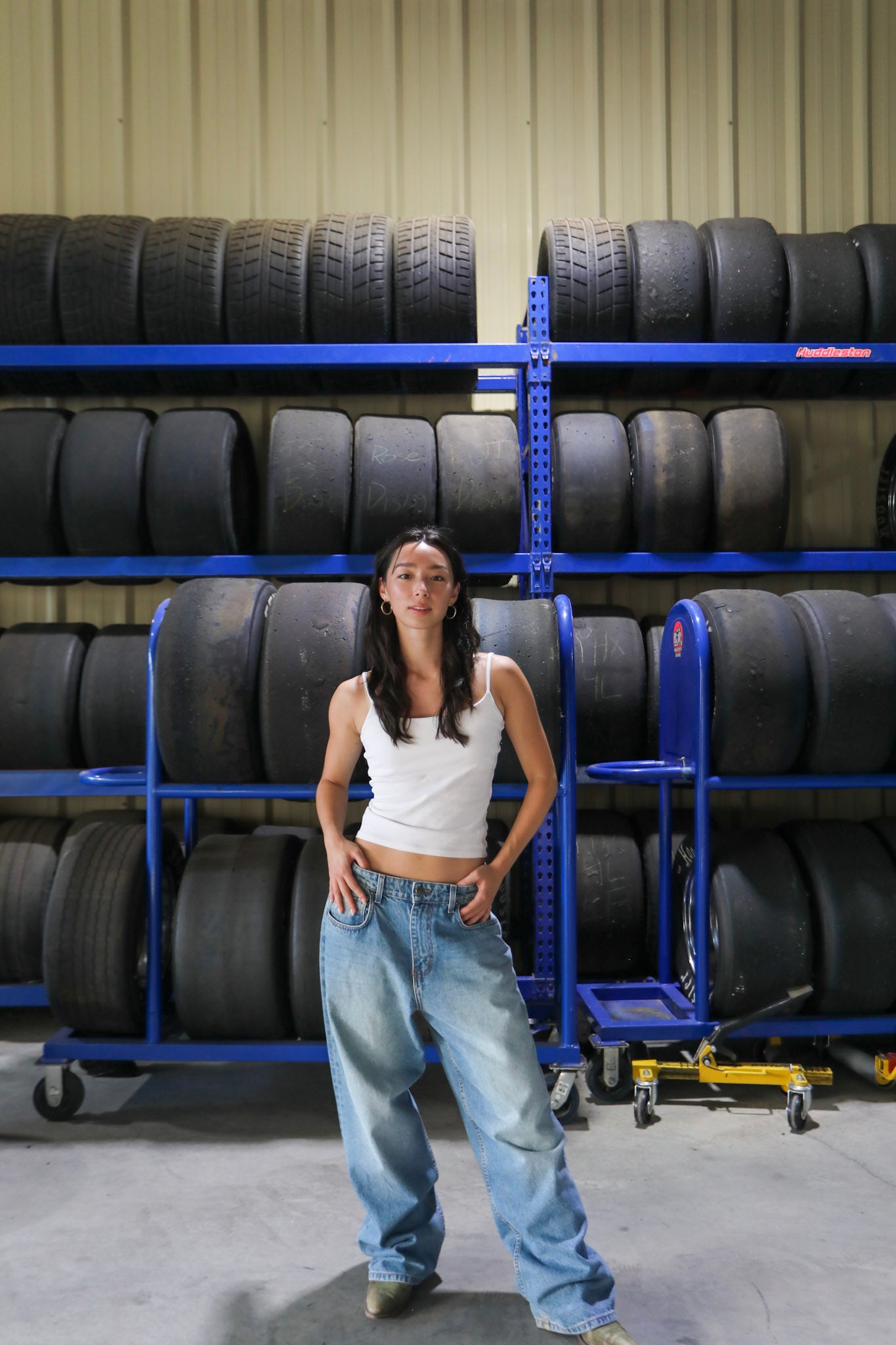 Farmer Baggy Wash Jeans